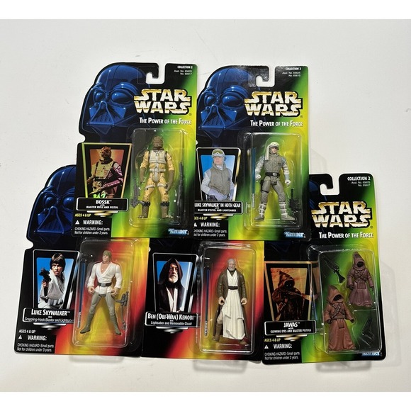 Kenner Other - Star Wars Kenner Lot 5 1990's POTF Freeze Frame Figures Sealed Luke Skywalker